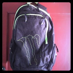 Monster energy backpack